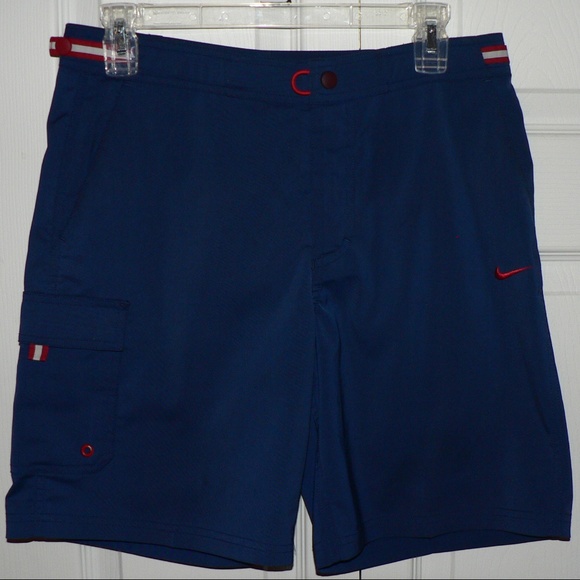Nike Other - Vintage Nike Navy Blue Swim Trunks